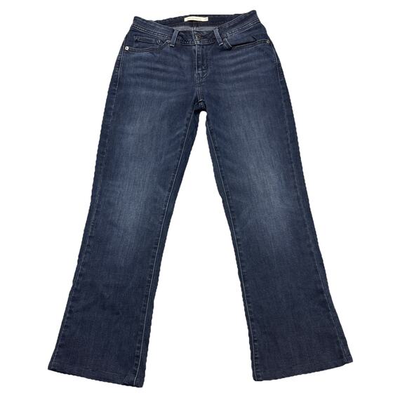 Levi's Denim - Levi's 529 Jeans Womens Size 29 Curvy Bootcut Stretch Blue Denim Mid Rise 29x29
